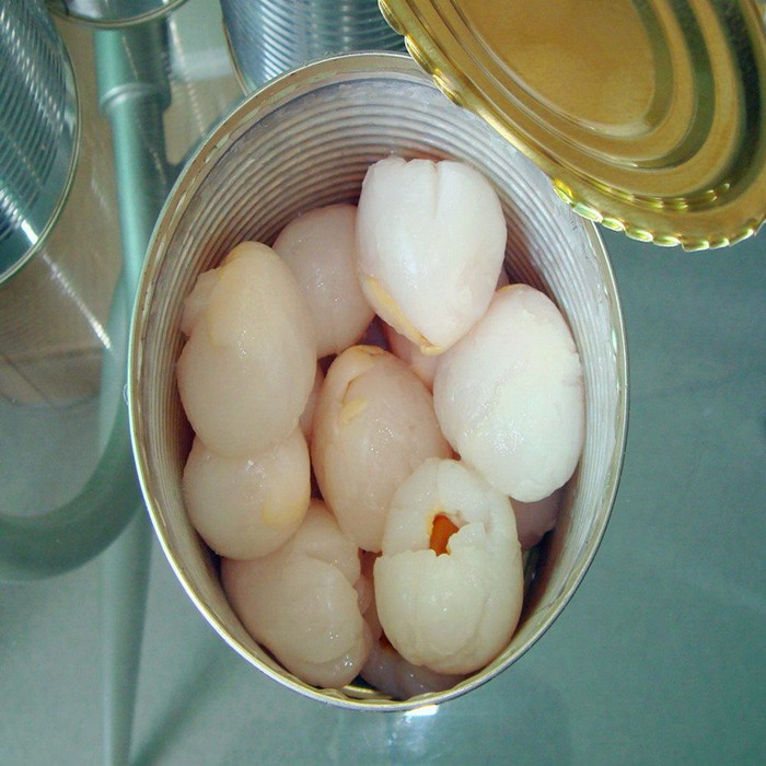 canned lychee